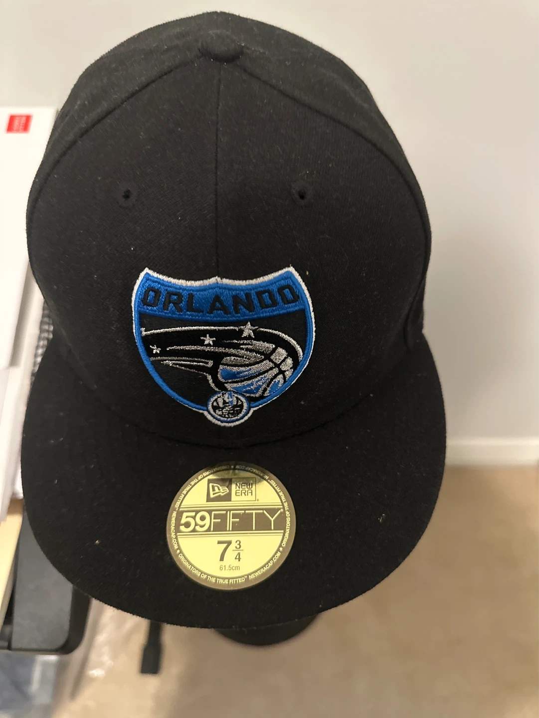 New Era Orlando Magic 59FIFTY Fitted Hat Size 7 3/4