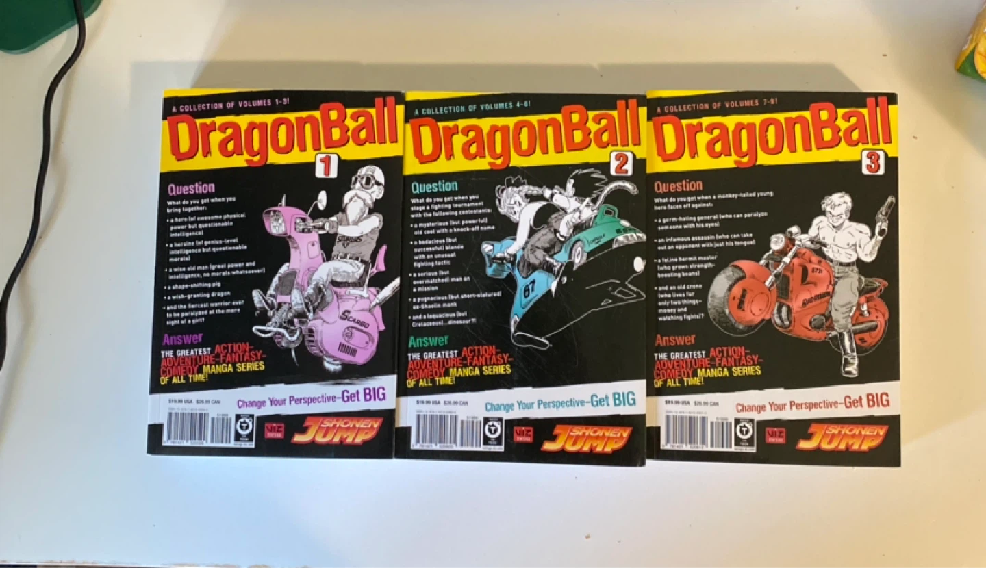 Dragon Ball Vizbig Edition Manga Volumes 1-3 - photo 2