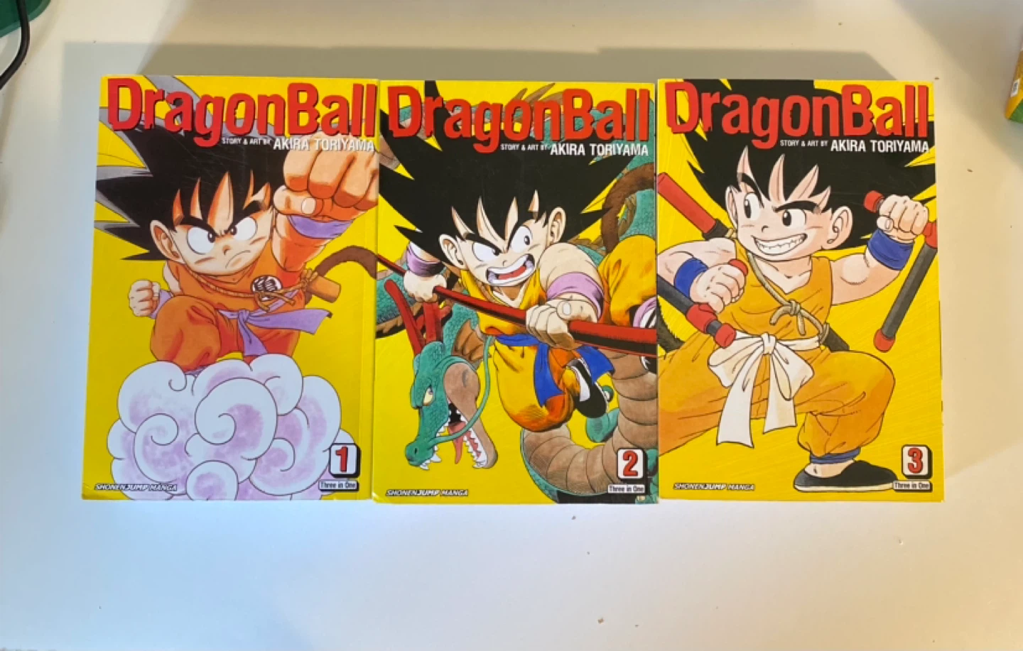 Dragon Ball Vizbig Edition Manga Volumes 1-3