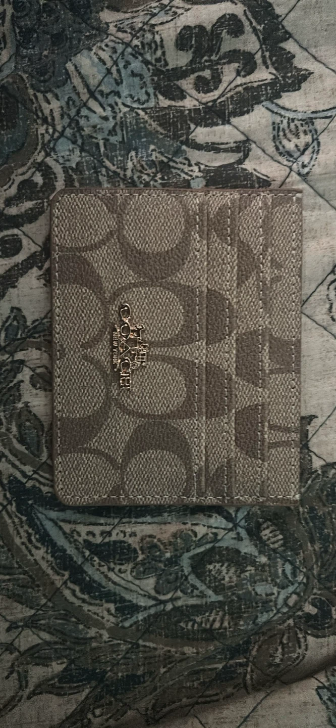 Coach Card Holder