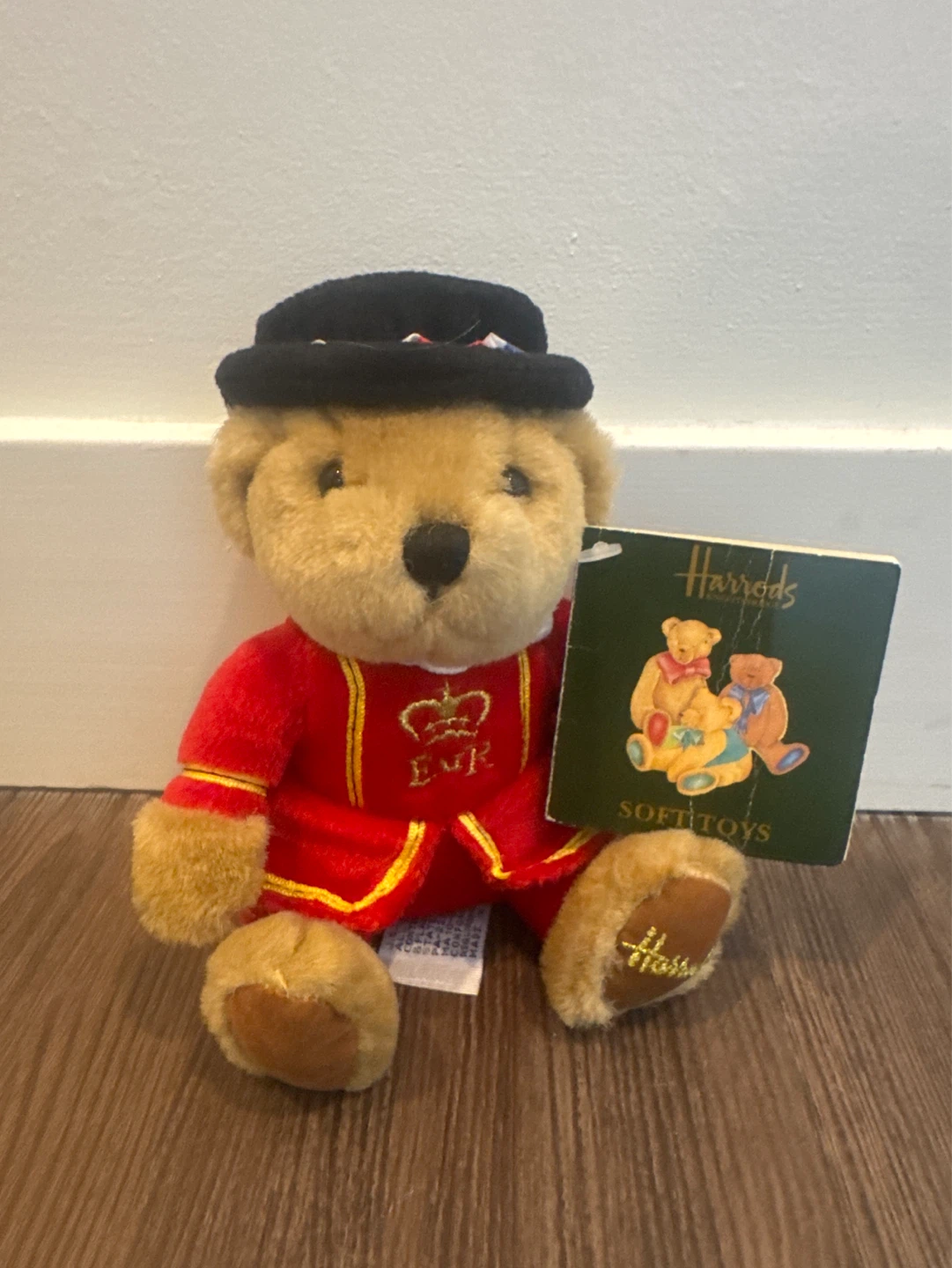 Harrods "E II R" Guard Teddy Bear