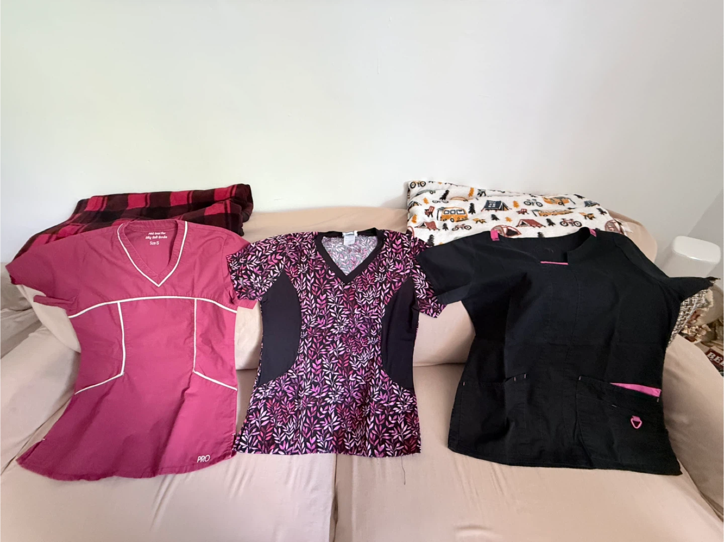 Bundle of 3 Women's Scrub Tops