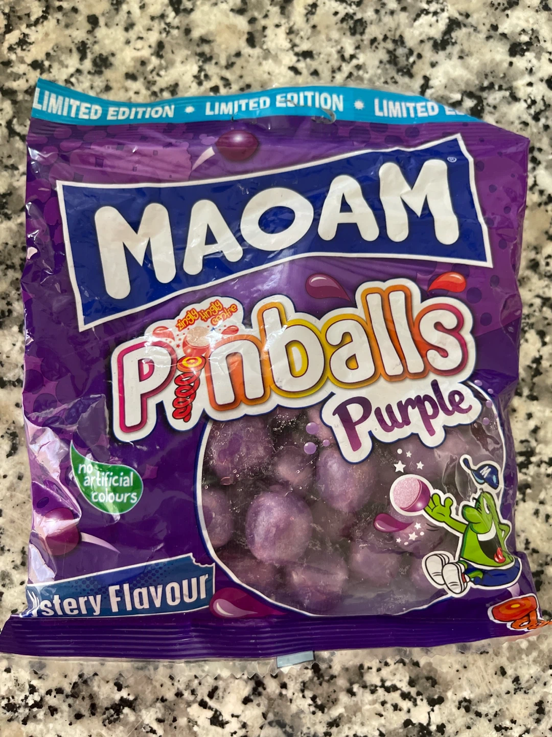 MAOAM Pinballs Purple Limited Edition Chewy Sweets