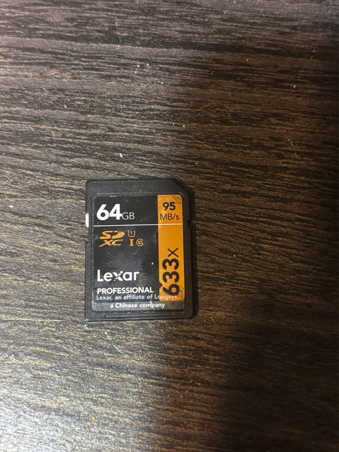 Lexar 64GB Professional SDXC Card - 95MB/s