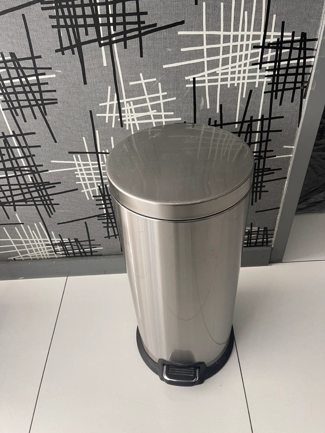 Stainless Steel Step Trash Can