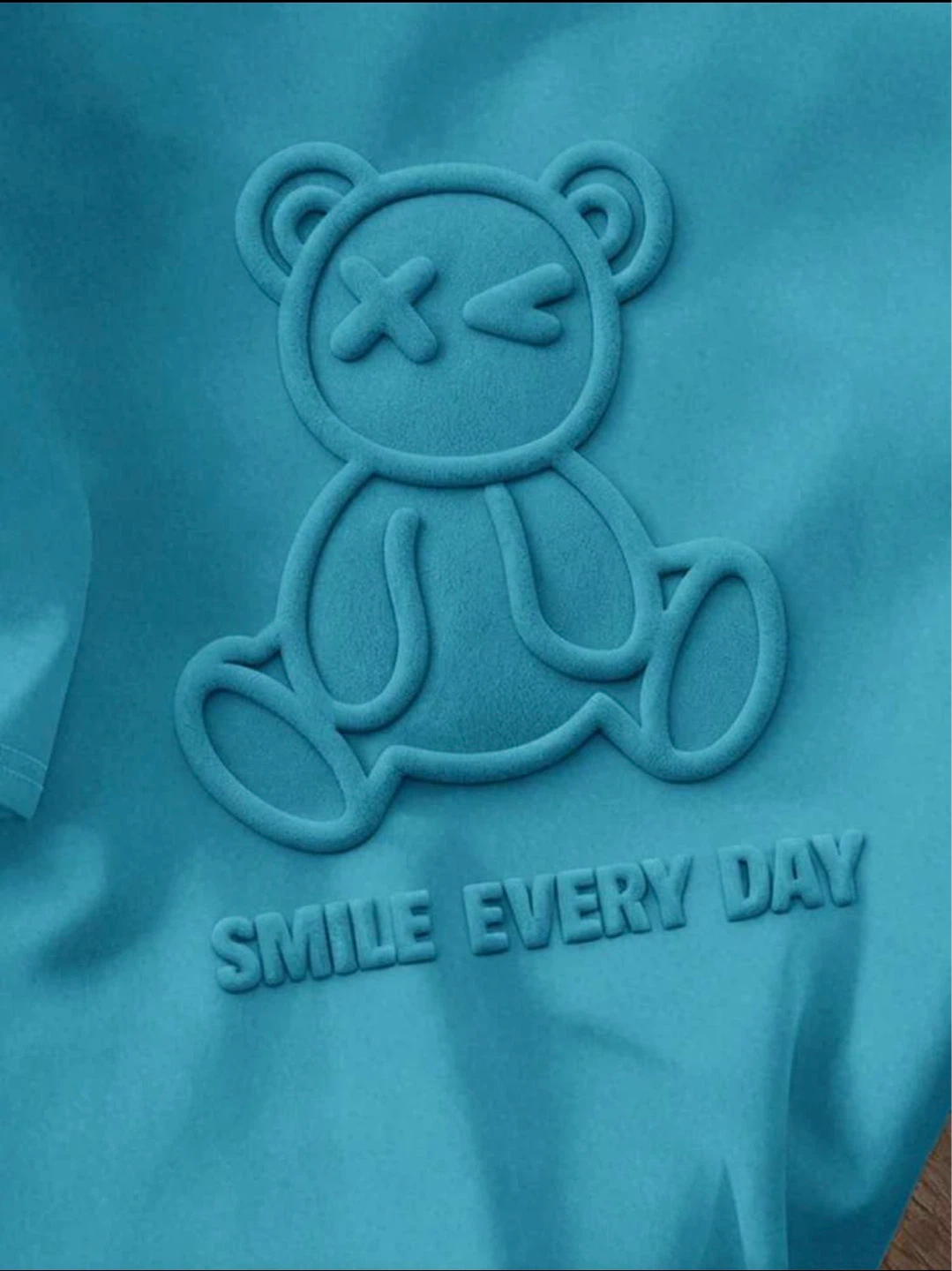 New bear print t-shirt - photo 2
