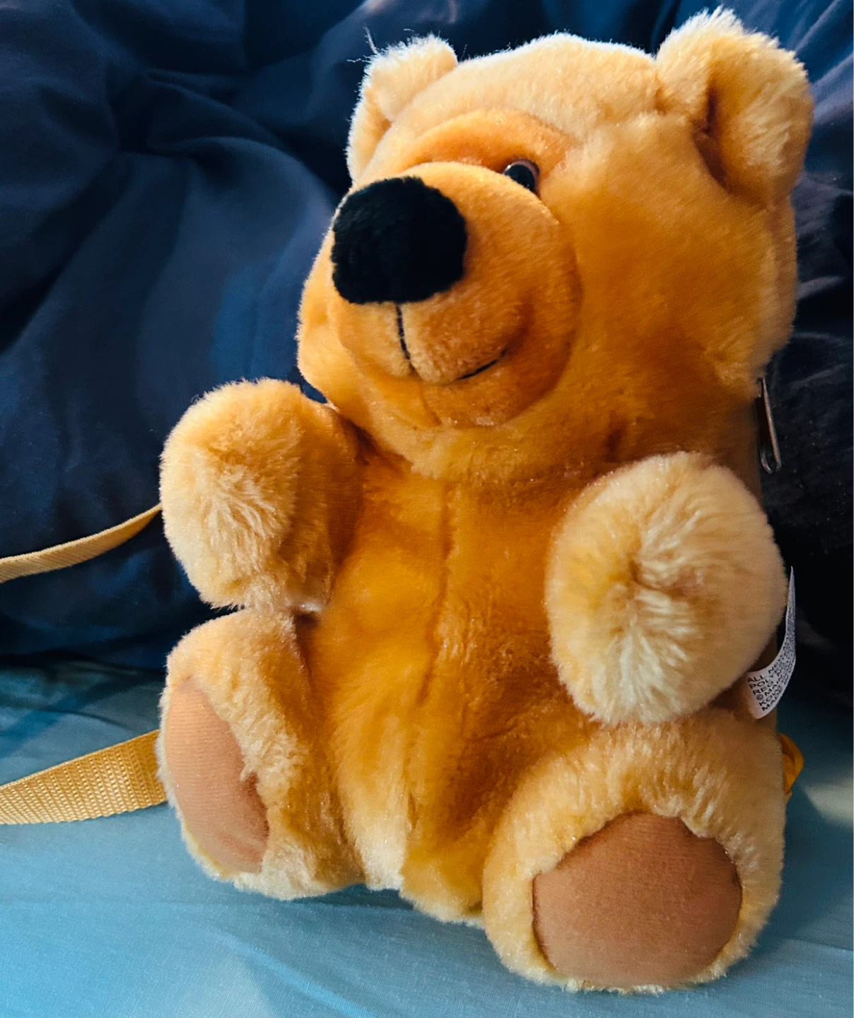 Plush Orange Bear Backpack - photo 2