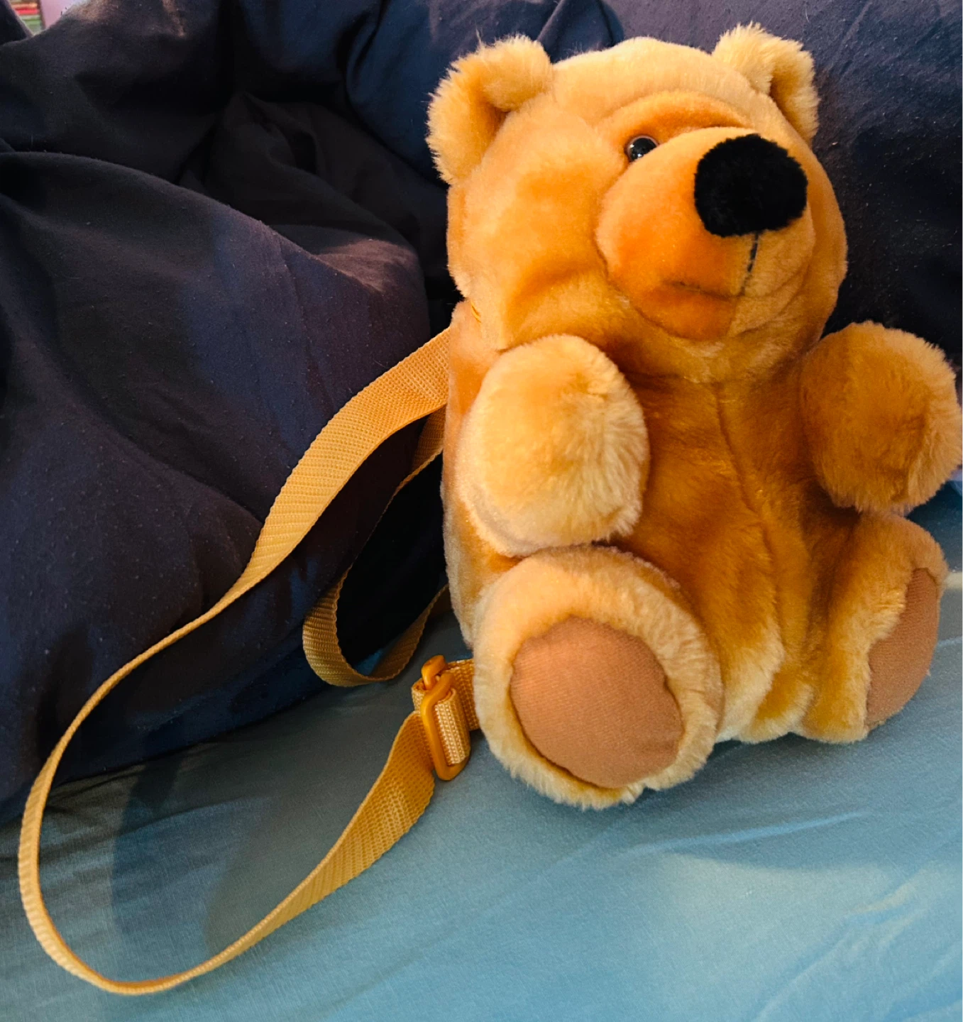 Plush Orange Bear Backpack - photo 4