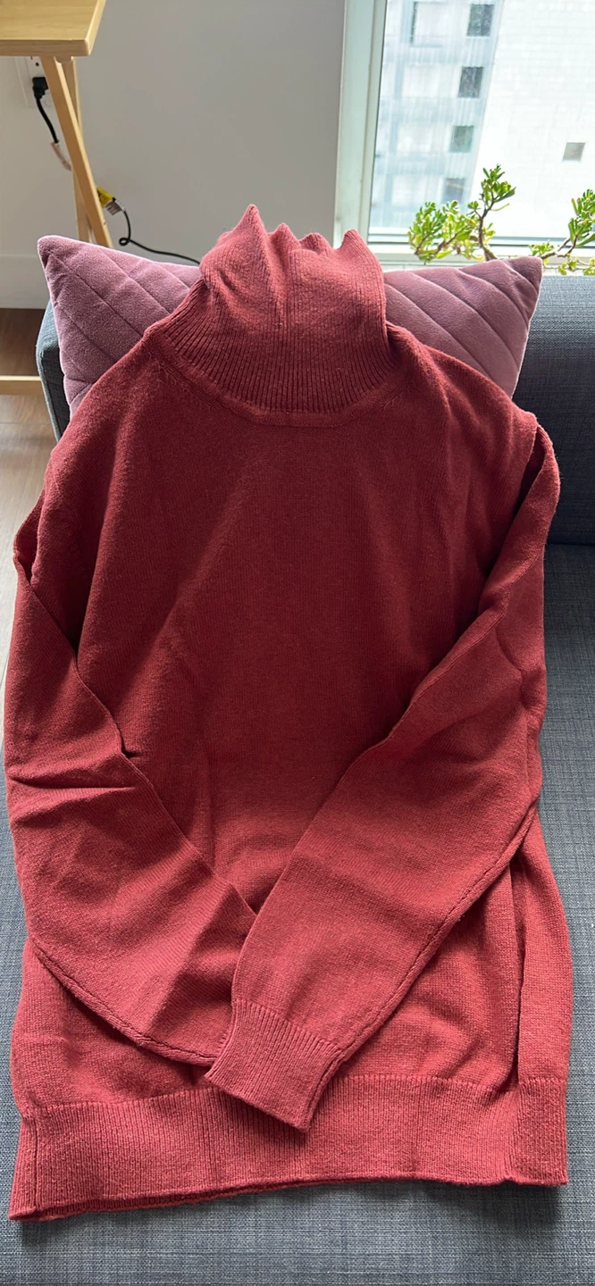 Luigi Fusaro Wool Blend Turtleneck Sweater - photo 2