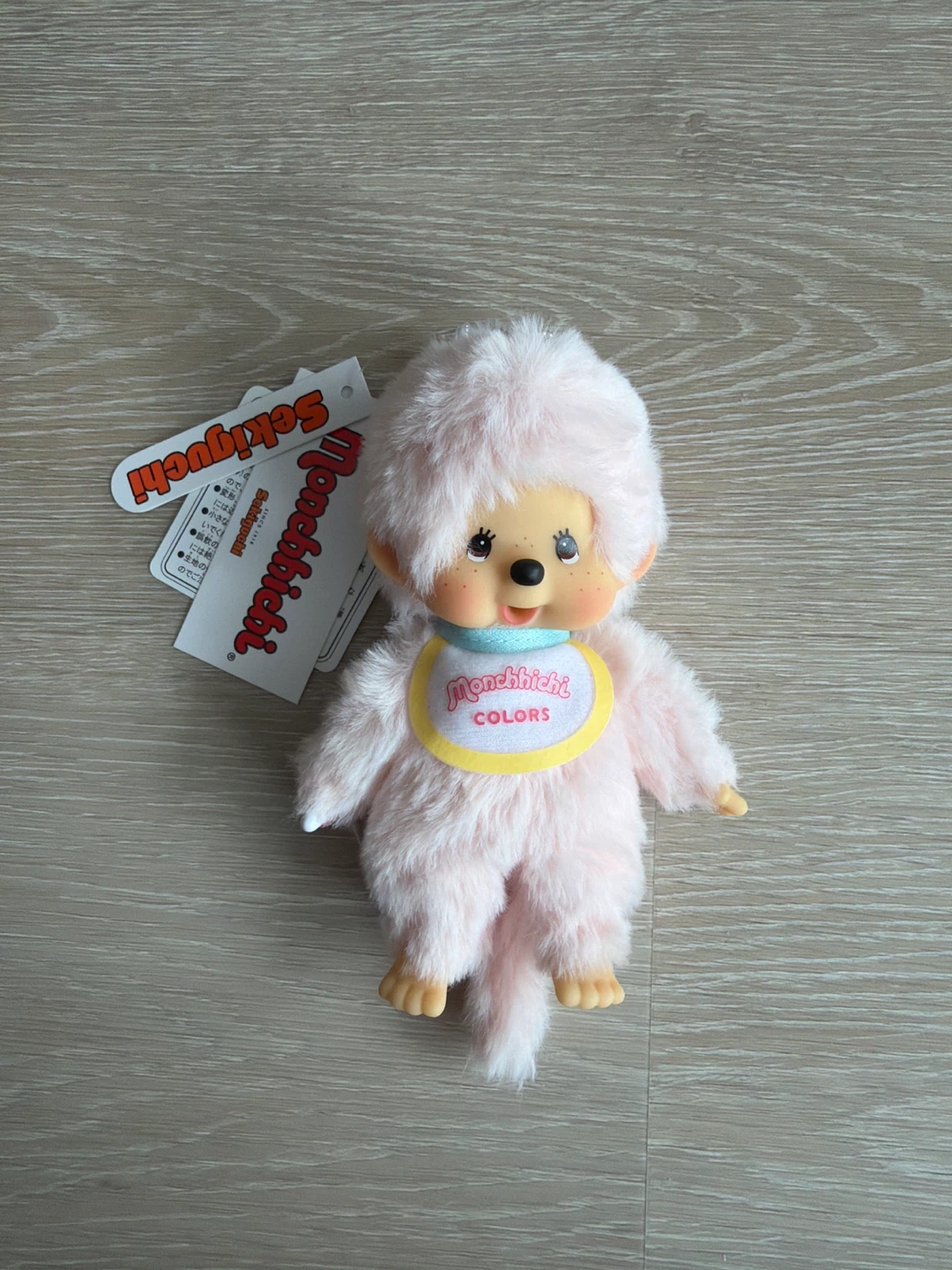 Sekiguchi Monchhichi Pink Plush Doll - photo 2