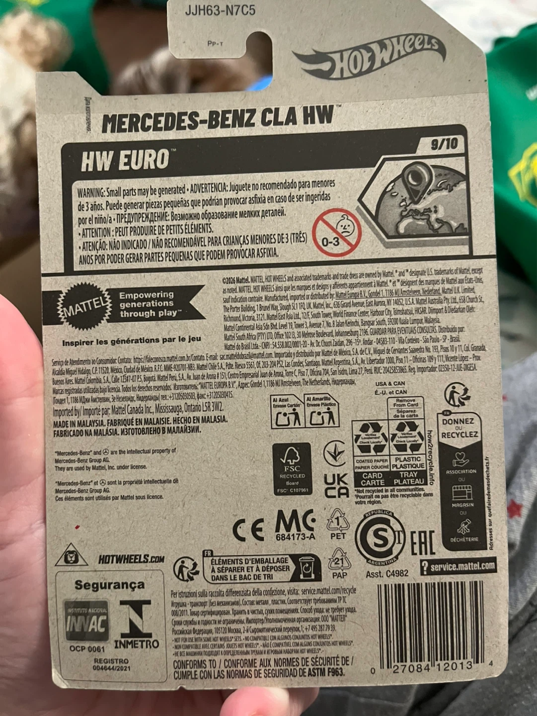 Hot Wheels Mercedes-Benz CLA HW Euro 9/10 - photo 2