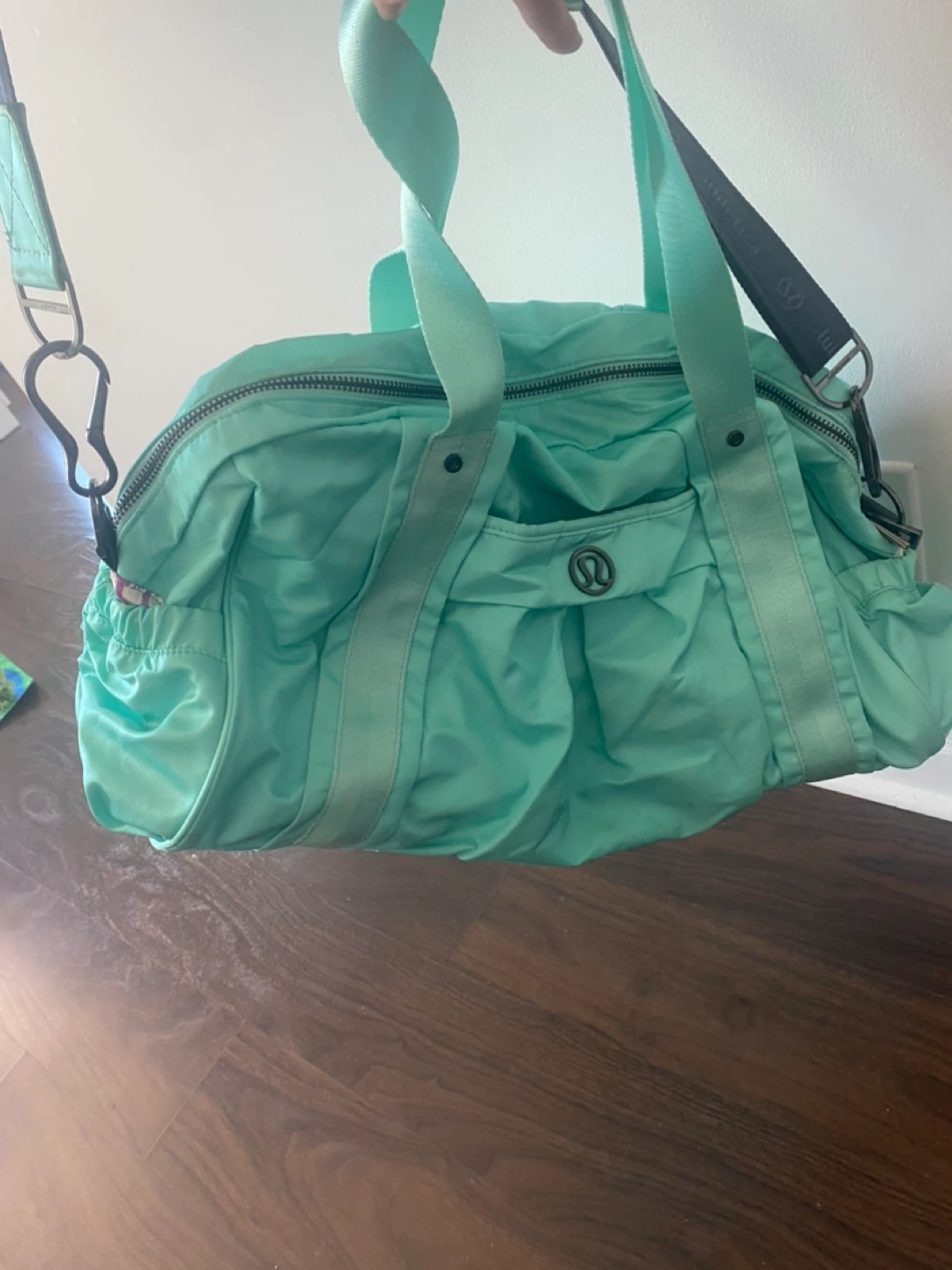 Lululemon Aqua Duffle Bag