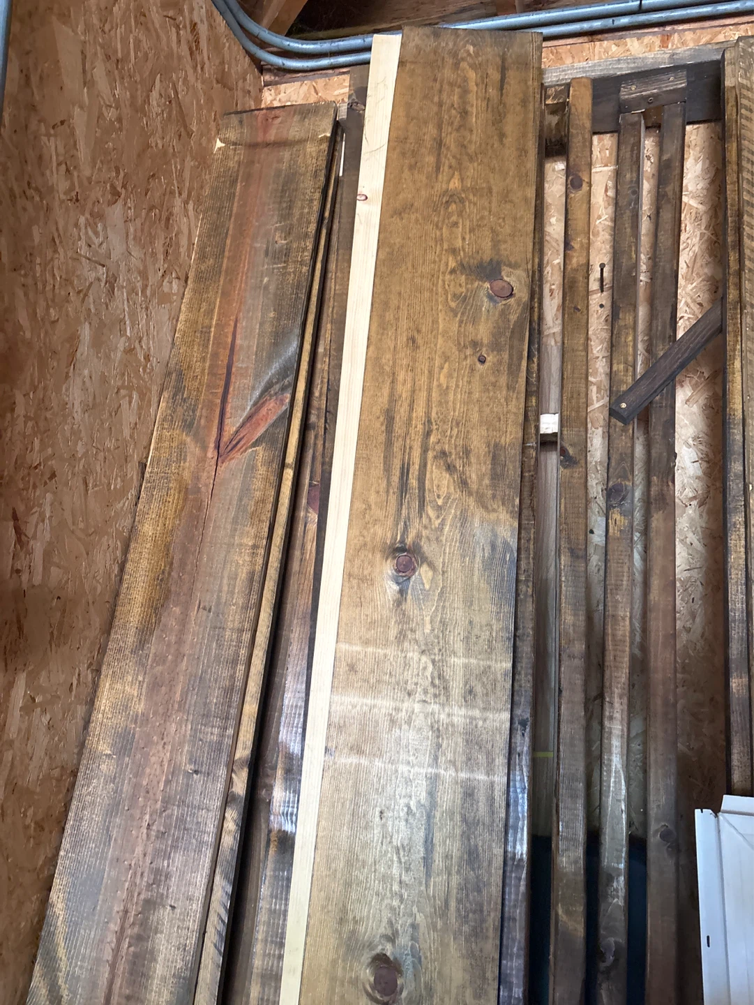 Wood backdrop used for pictures - photo 3