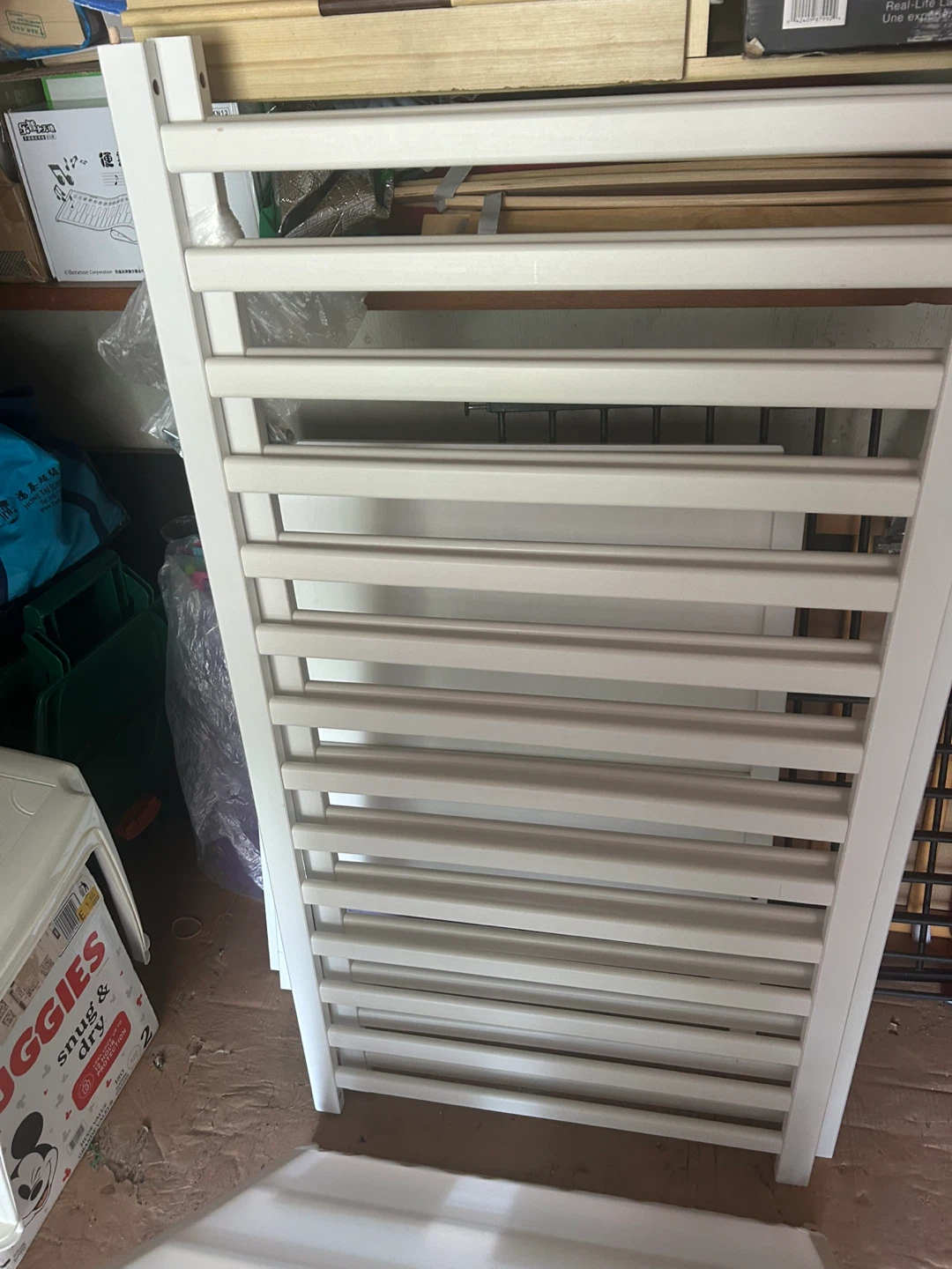 IKEA White Crib With Foam Mattress - photo 5