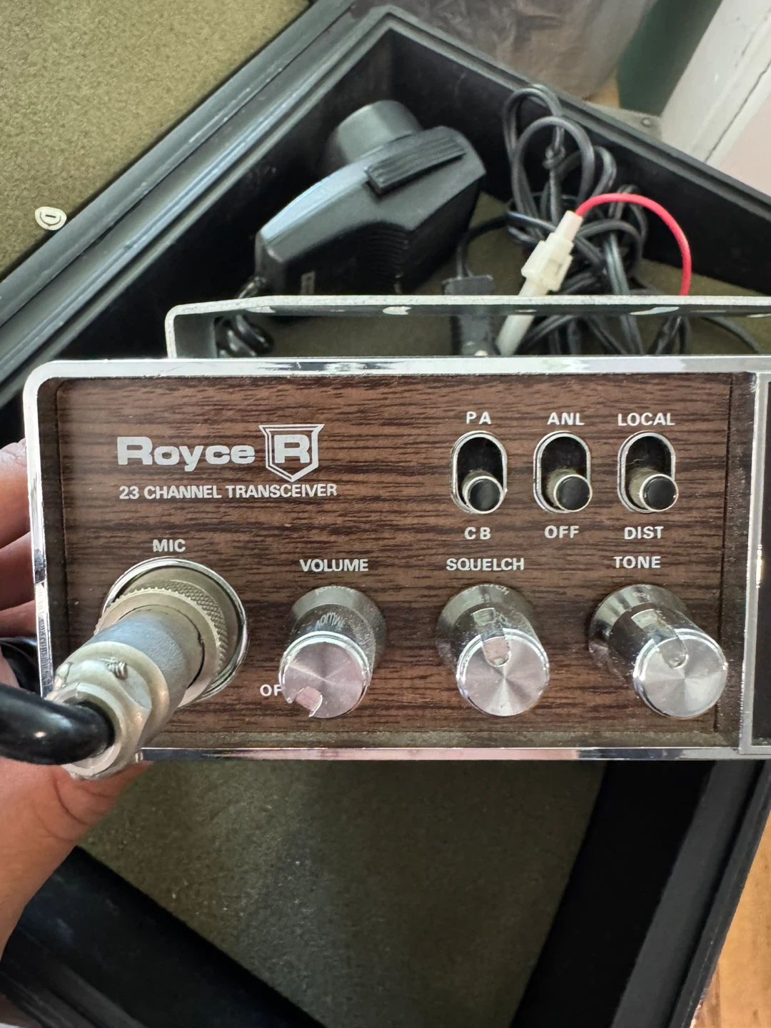 Royce 23 Channel Transceiver CB Radio Model I-612 - photo 2