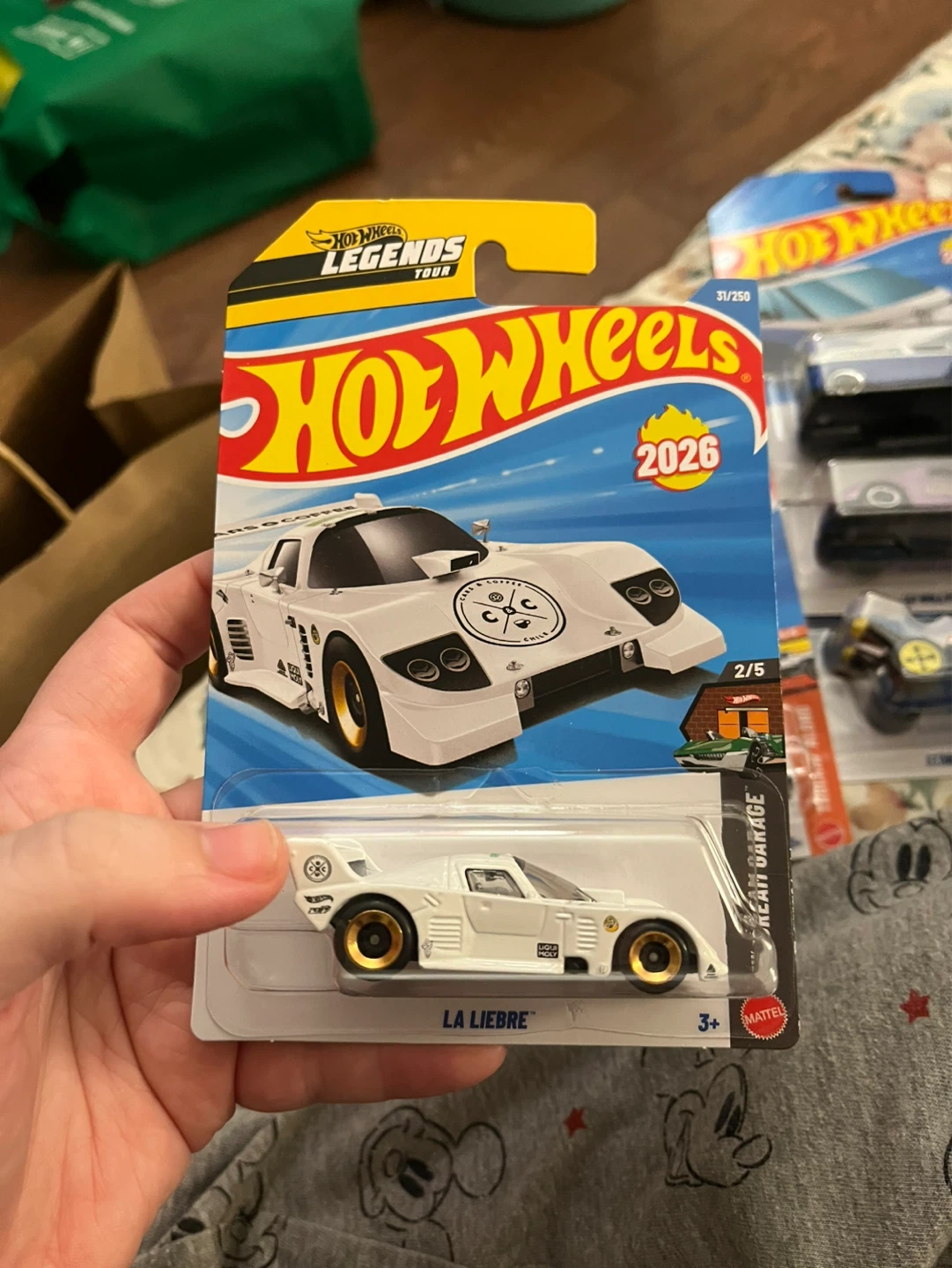 2026 Hot Wheels White LA Libre Dream Garage Legends Winner #31