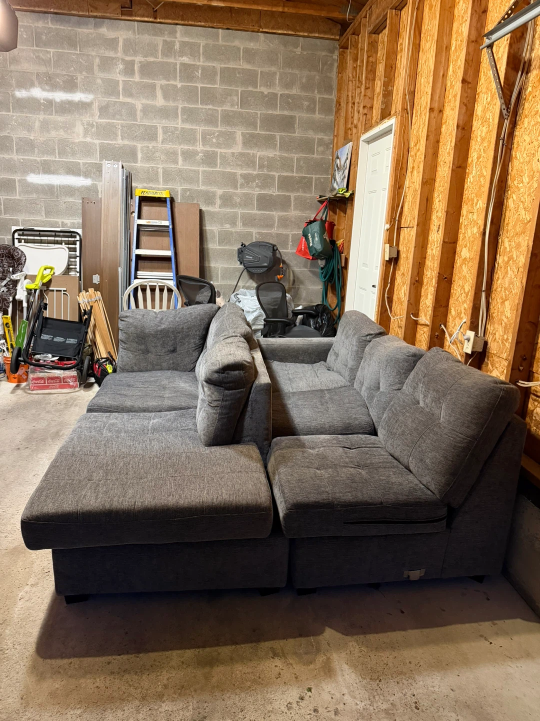 Grey Sectional Sofa
