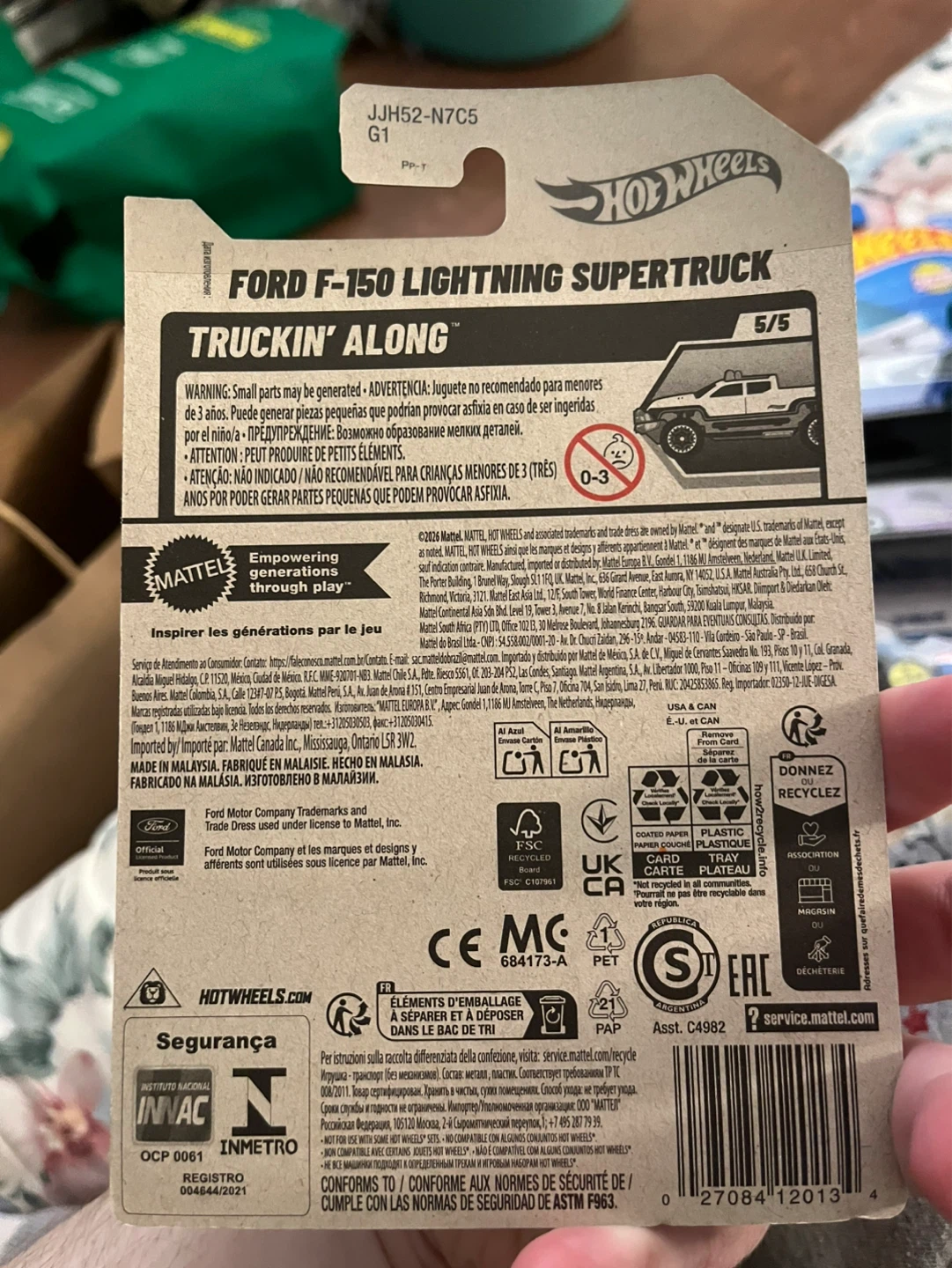 Hot Wheels Ford F-150 Lightning Supertruck 5/5 - photo 2