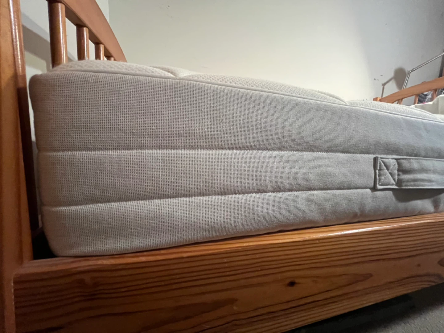 Wooden Twin Bed with Headboard and Footboard - photo 5