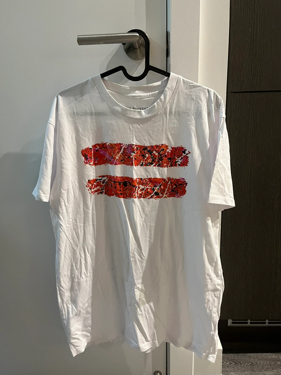 Ed Sheeran concert merch