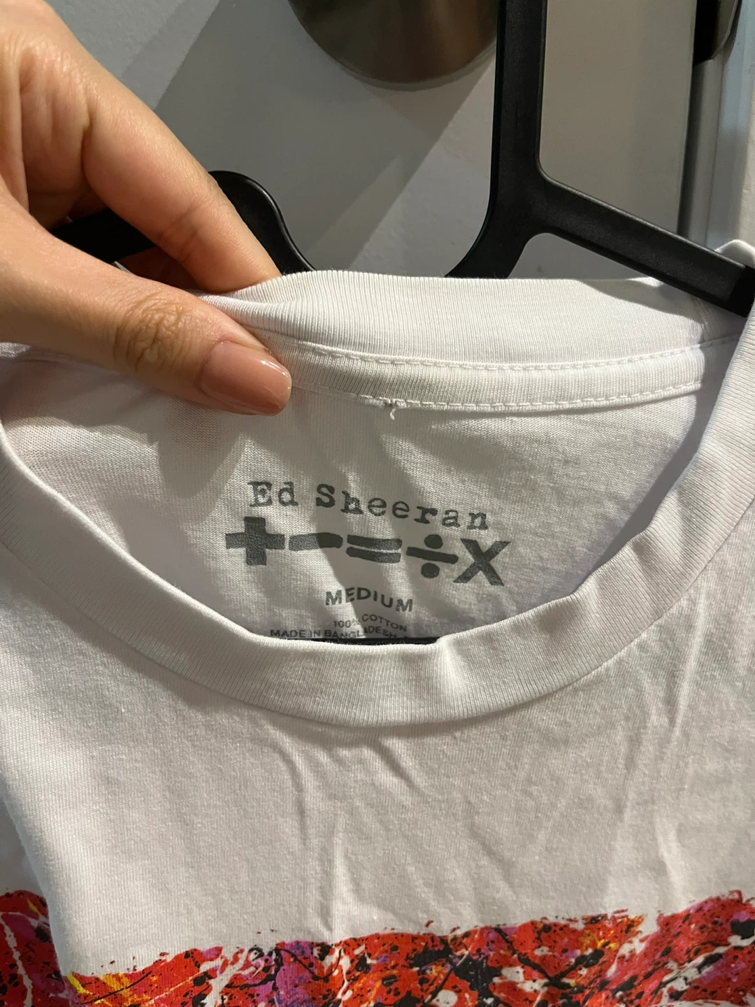Ed Sheeran concert merch - photo 2