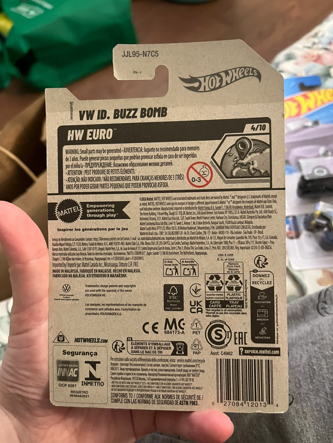 Hot Wheels VW ID. Buzz Bomb HW Euro - photo 3