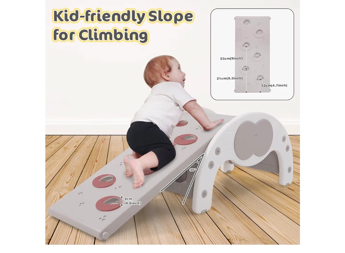 Kids Climbing Slide and Rocker Set - photo 5