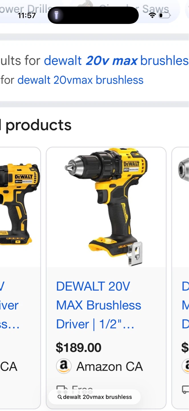 Dewalt 12 v drill