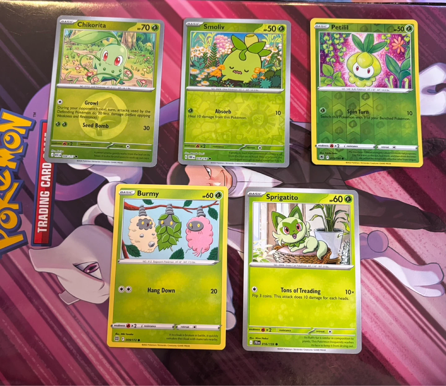 Cute Assorted Pokémon Trading Cards bundled (by type!) - photo 5