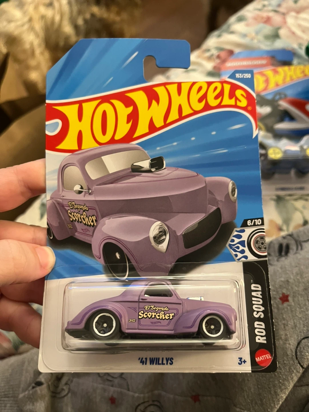 Hot Wheels '41 Willys Rod Squad Diecast Car
