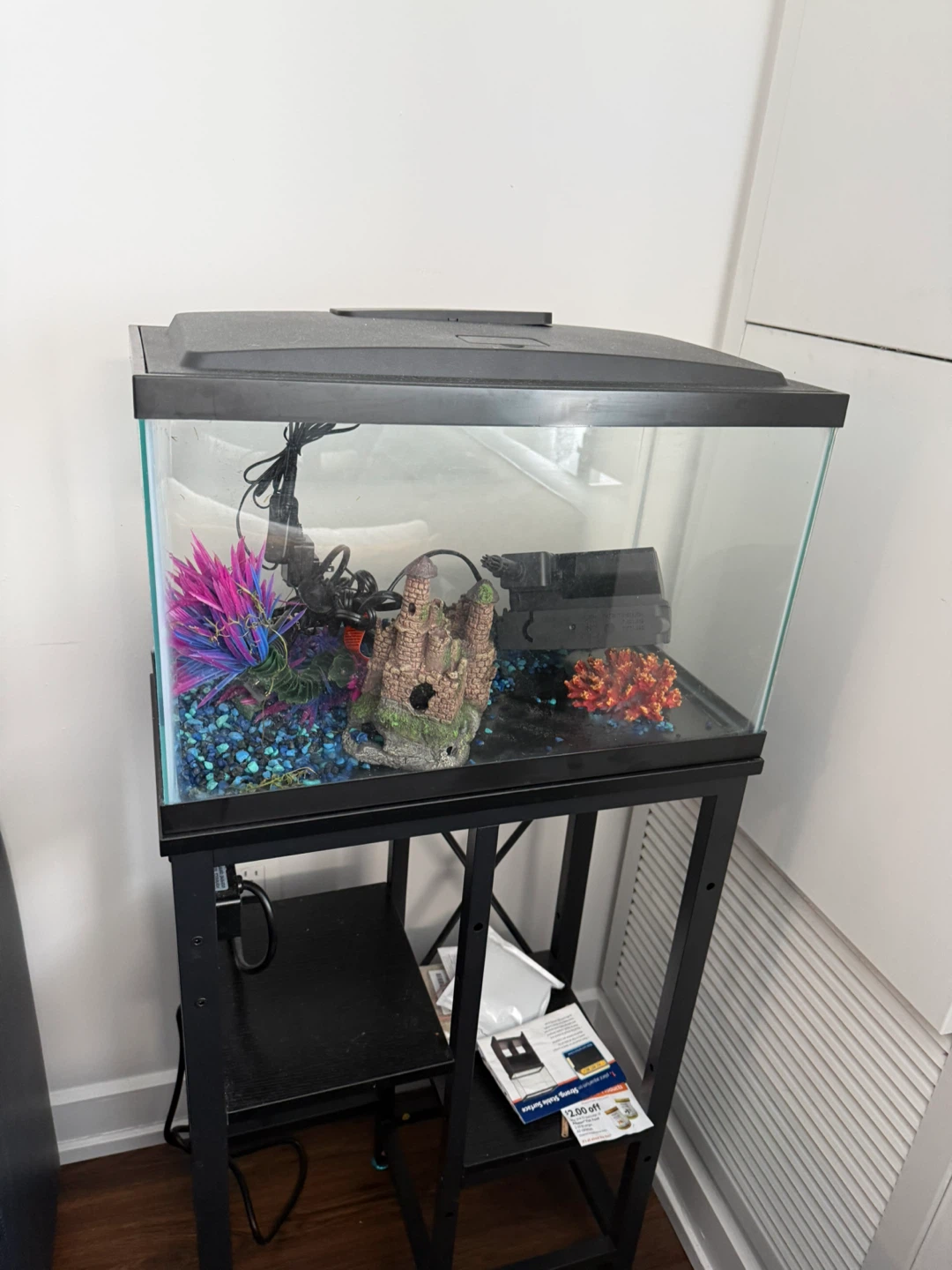 Aquarium with Stand and Accessories