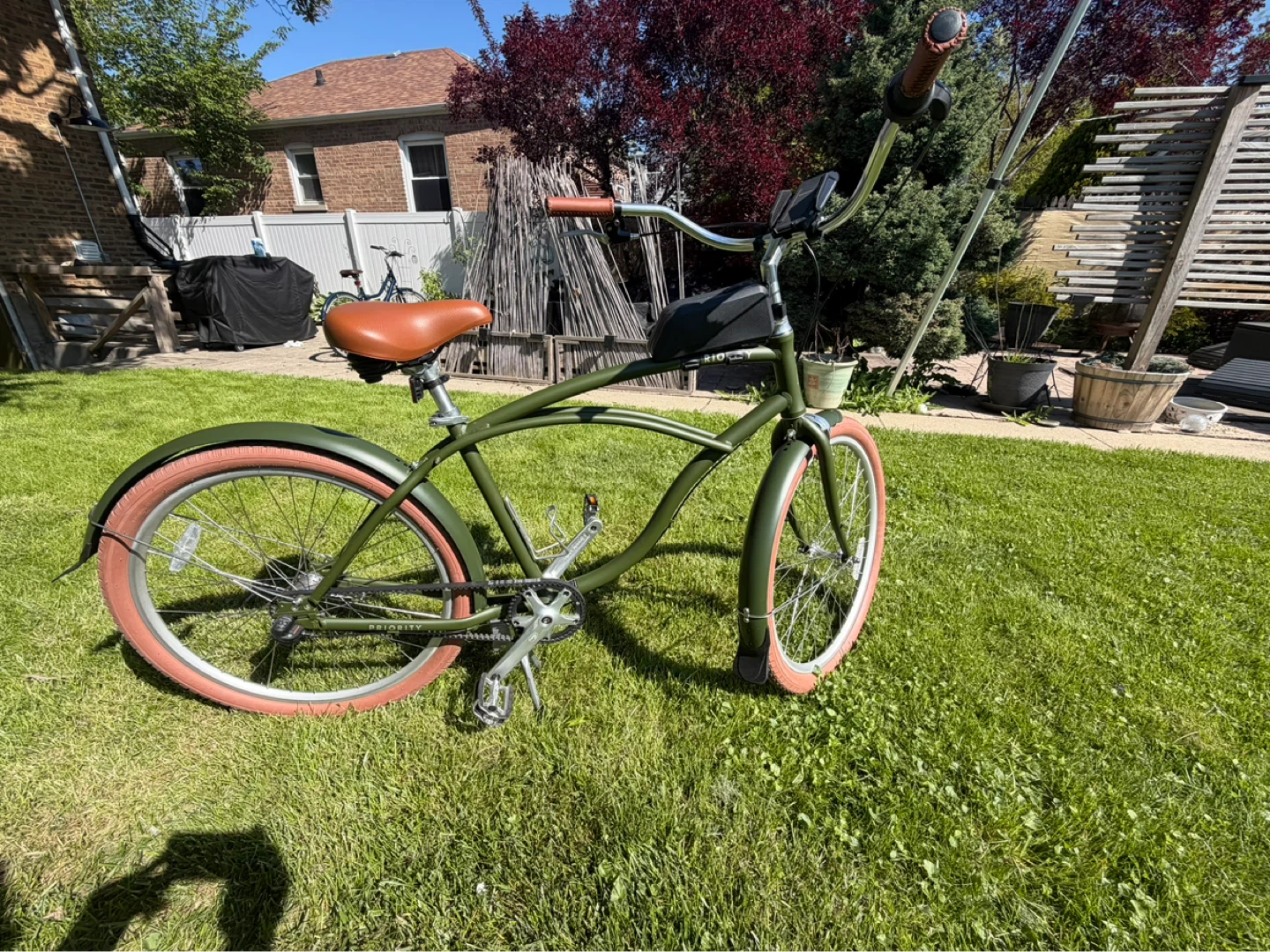 Priority Bicycle Coastal Cruiser (oil less)