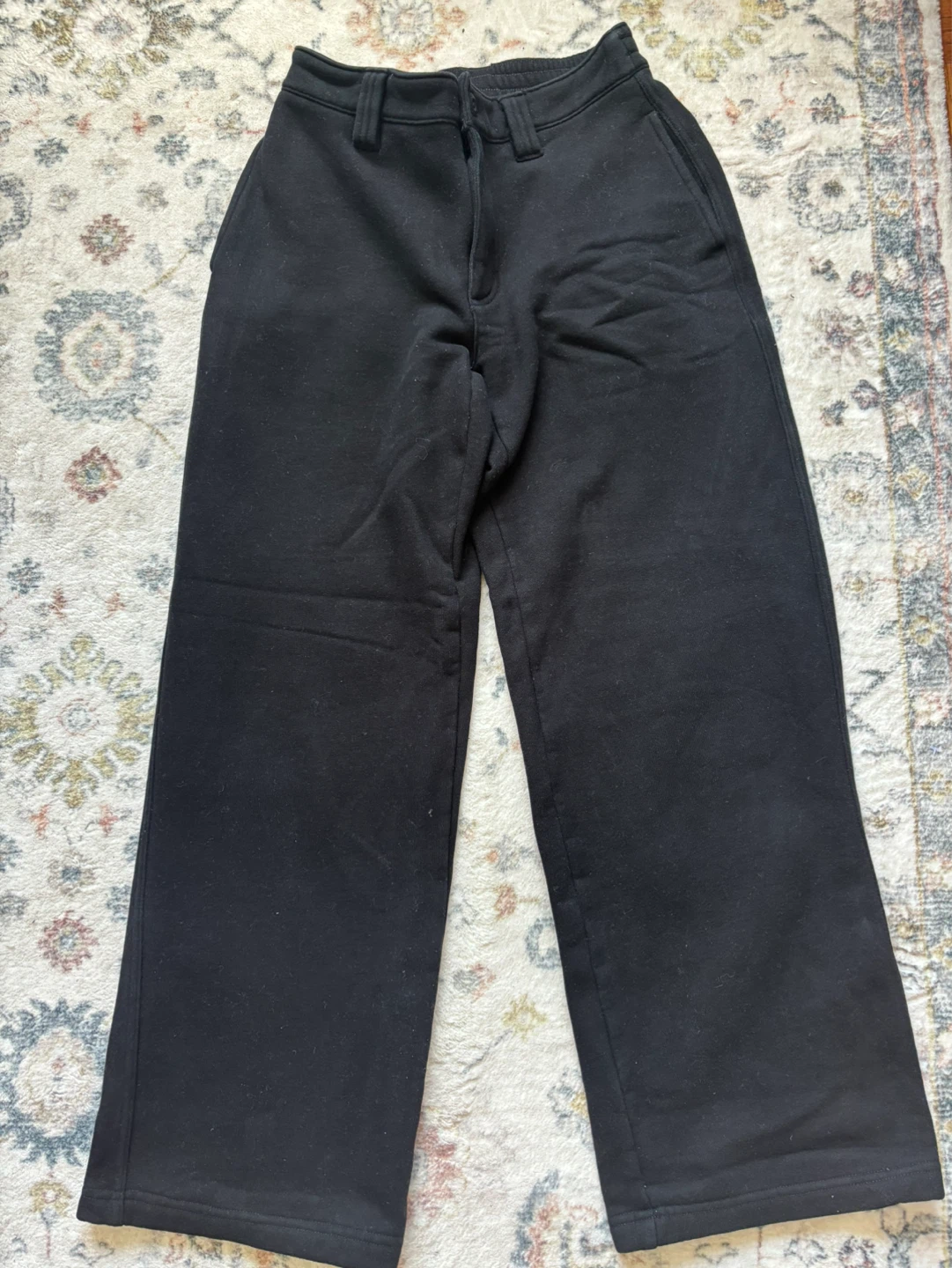 ARITZIA Sweatfleece Cozy Fleece Boyfriend Fit Pants XS