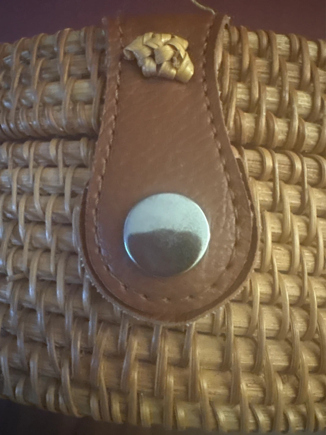 New Round Rattan Crossbody Bag - photo 3