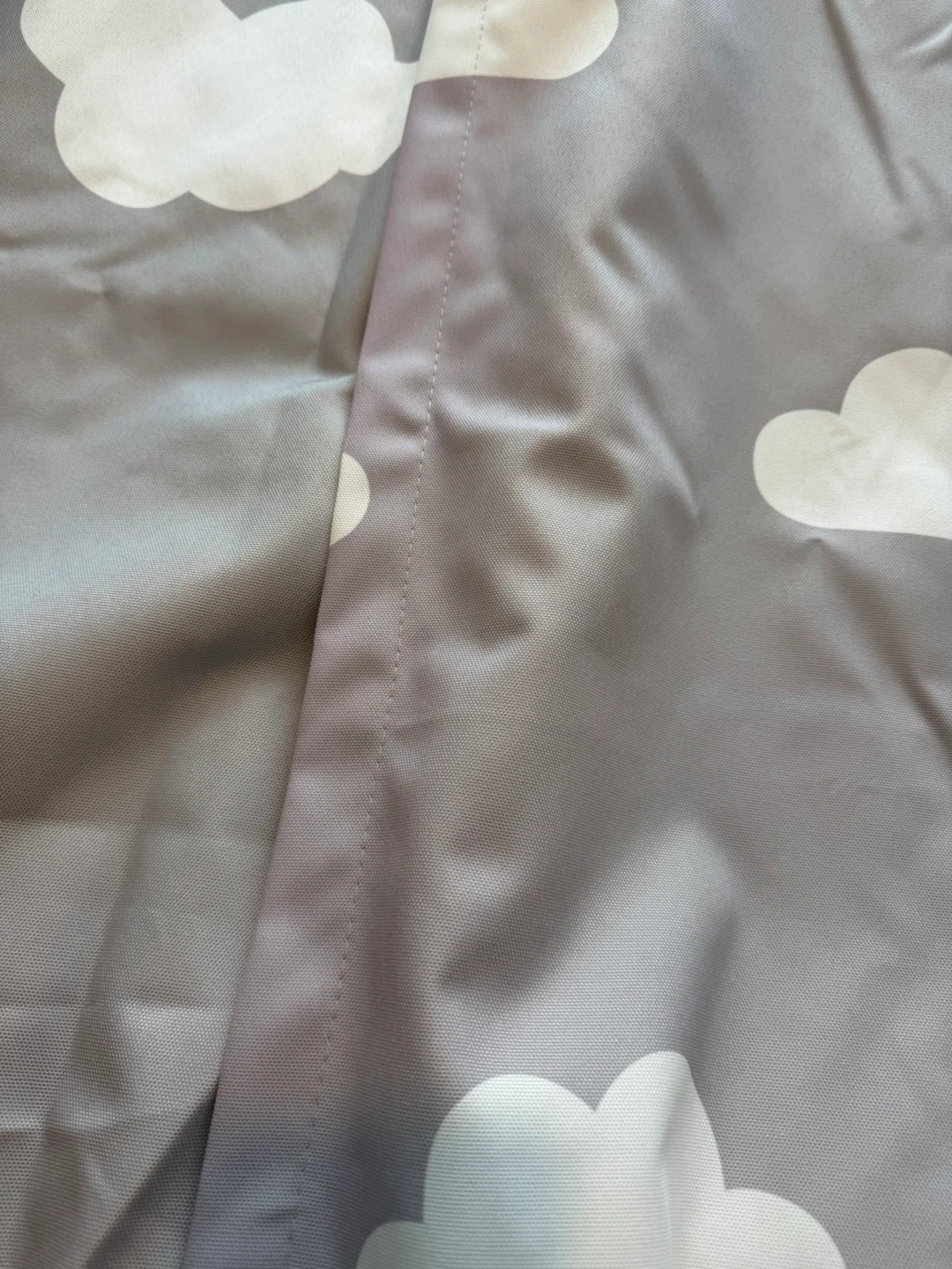 Cloud Print Curtain Set - photo 3