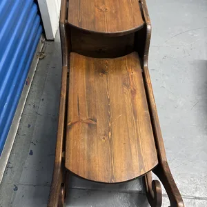 Wooden Sleigh table
