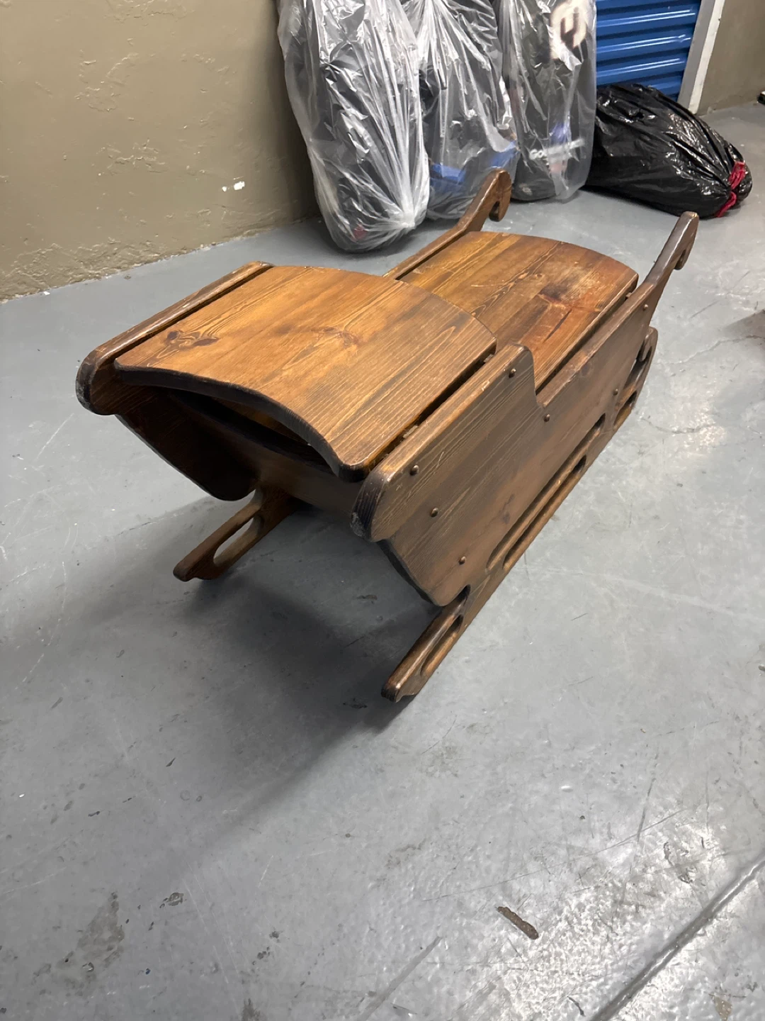 Wooden Sleigh table - photo 3