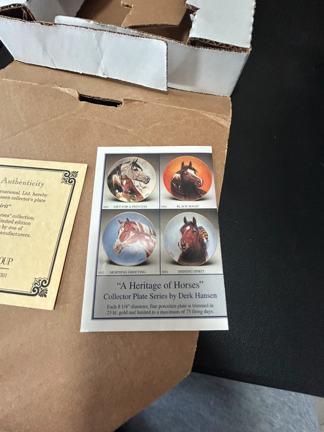 Art Marketing Group Derk Hansen "Shining Spirit" Collector Plate - photo 5