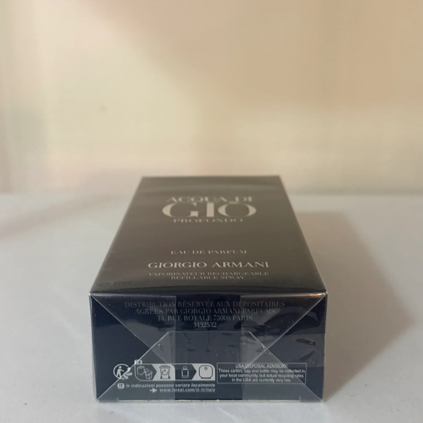 Acqua Di Gio Profondo EDP 100ml – Brand New & Sealed - photo 4