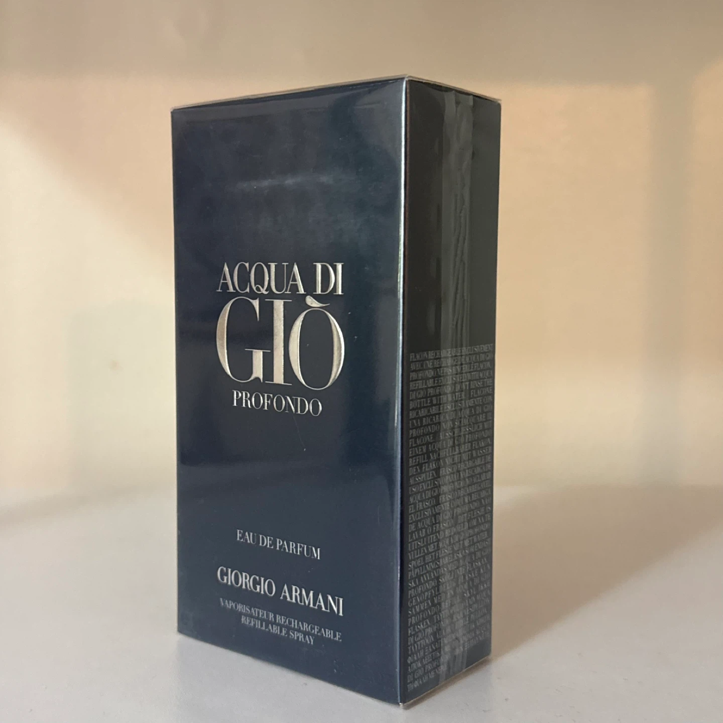 Acqua Di Gio Profondo EDP 100ml – Brand New & Sealed