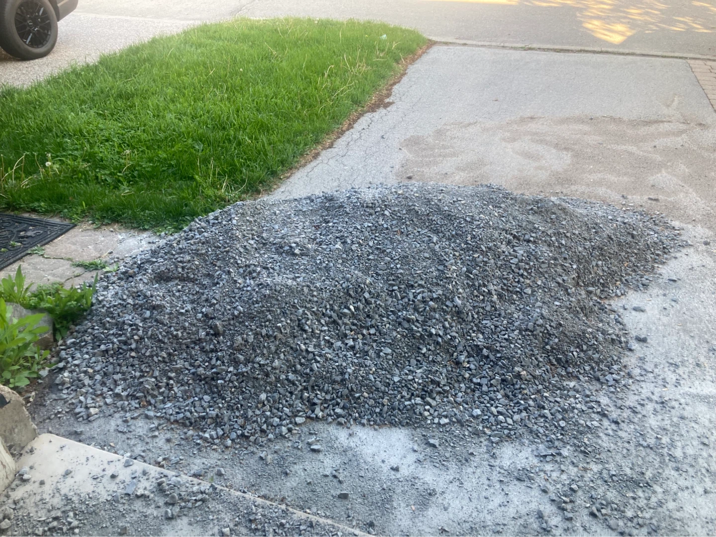 3/4 Crushed Stone for Patio or Driveway