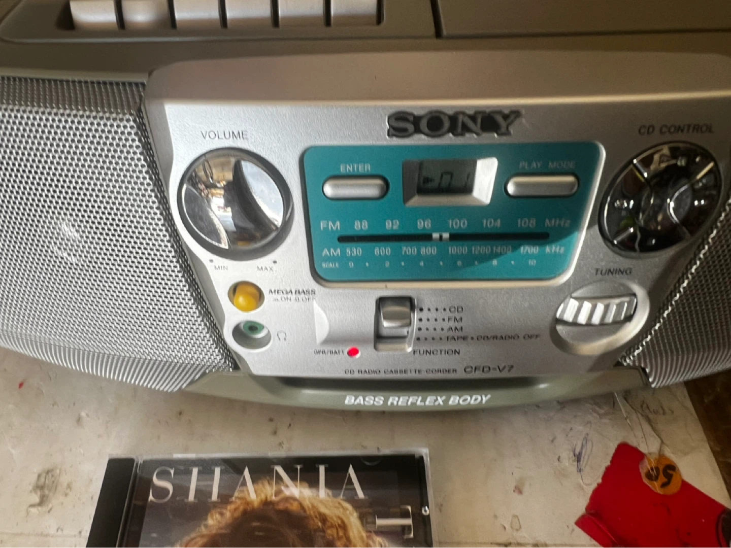 Sony CFD-V7 CD Radio Cassette-corder