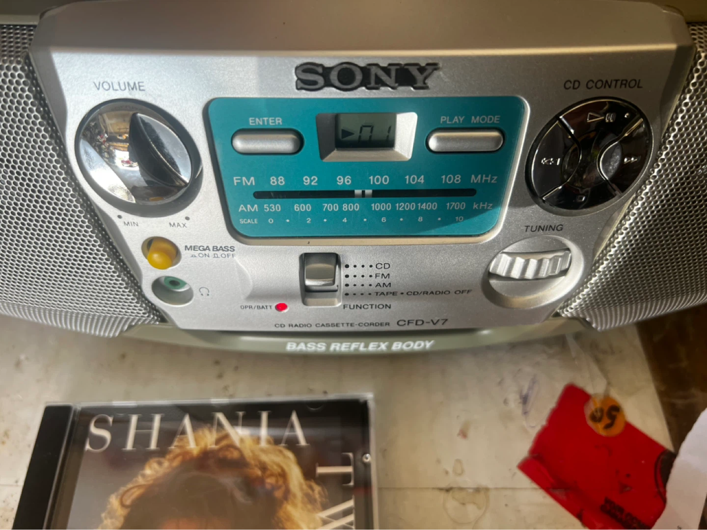 Sony CFD-V7 CD Radio Cassette-corder - photo 2