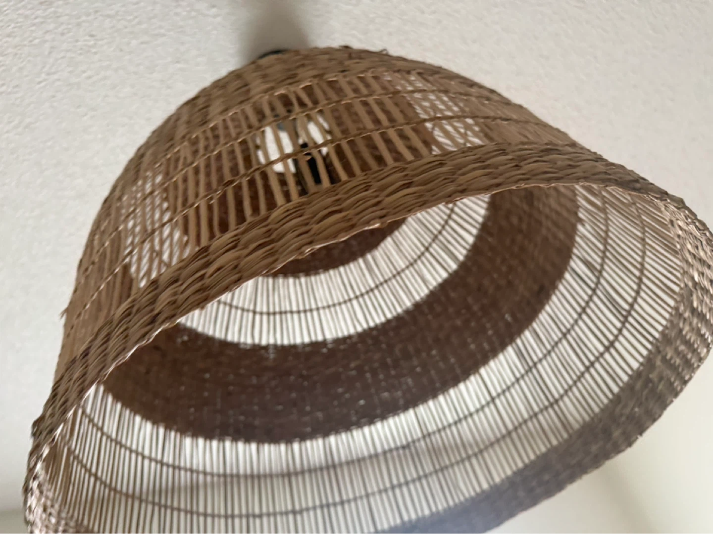 Woven Pendant Light Fixture - photo 2