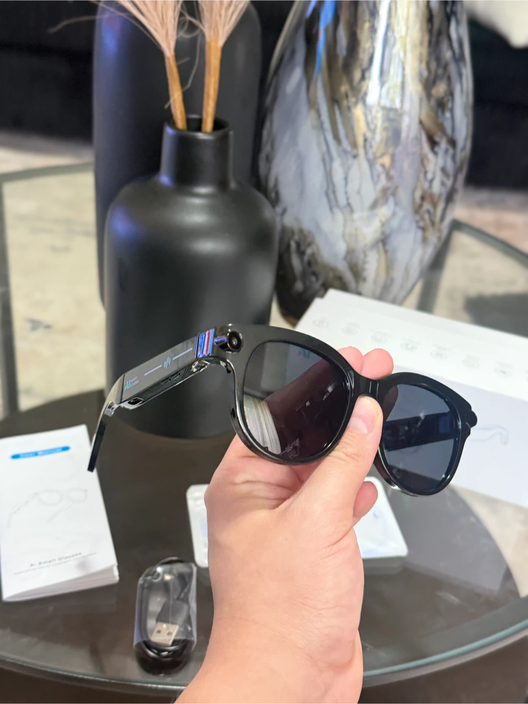 AI Smart Glasses with Camera