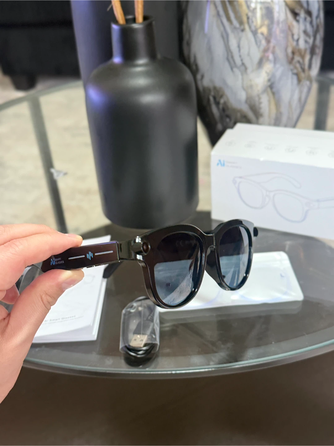 AI Smart Glasses with Camera - photo 4