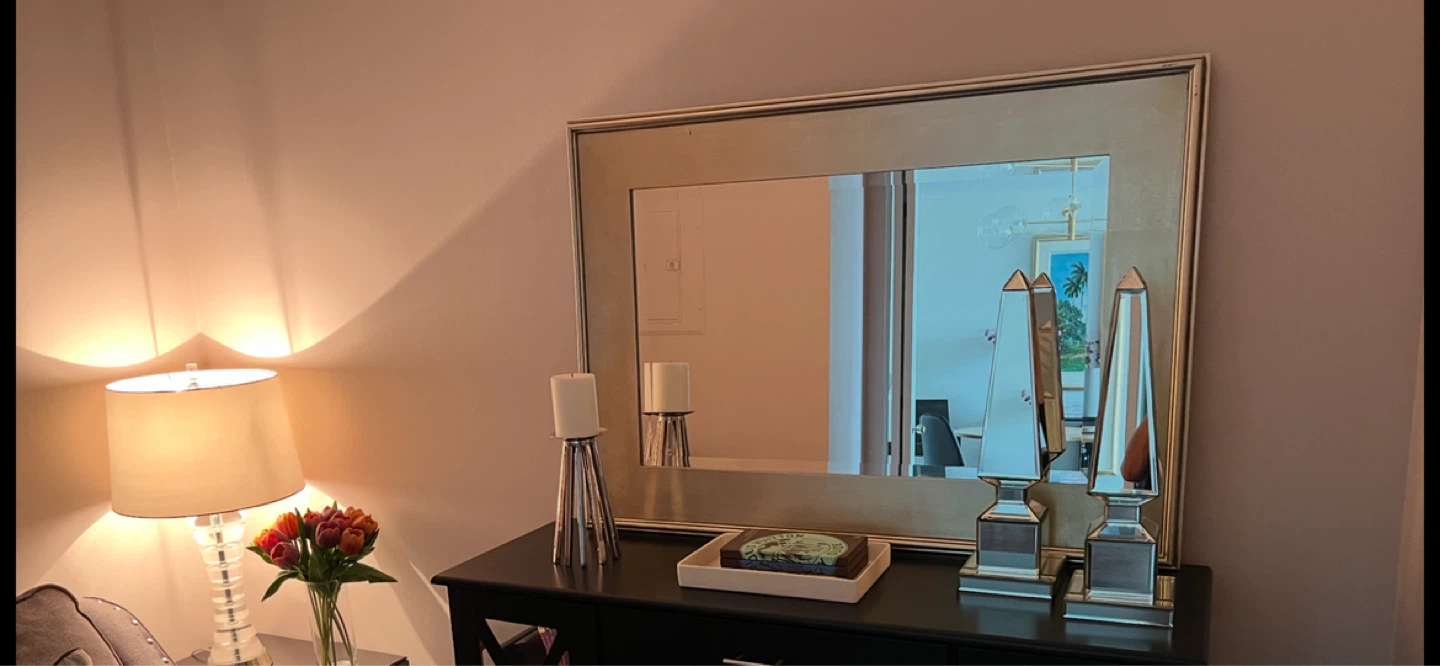 Gold Framed Wall Mirror - photo 2