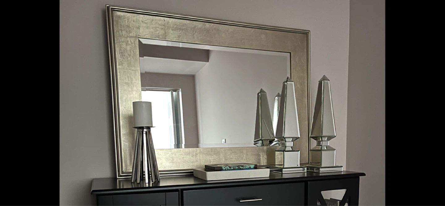 Gold Framed Wall Mirror