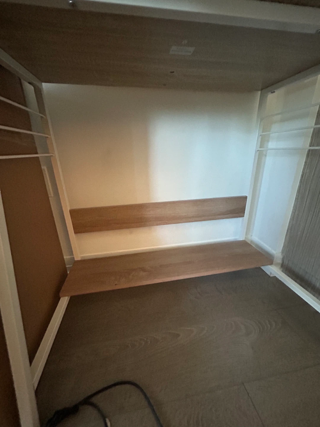 [Free]Compact Desk with Storage Shelf - photo 4