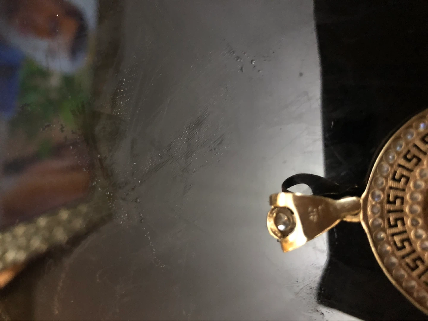 Gold 10 k  8.9 gr Medusa Head Pendant - photo 3